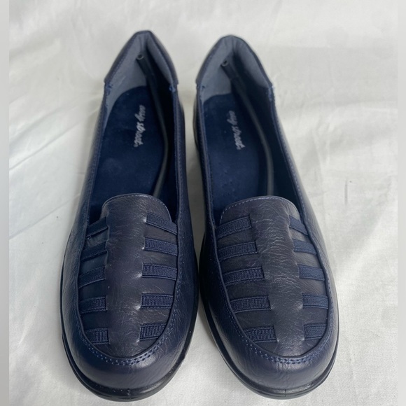 Easy Street Womens Genesis Loafers - Navy Burnish New 10M - Picture 6 of 12